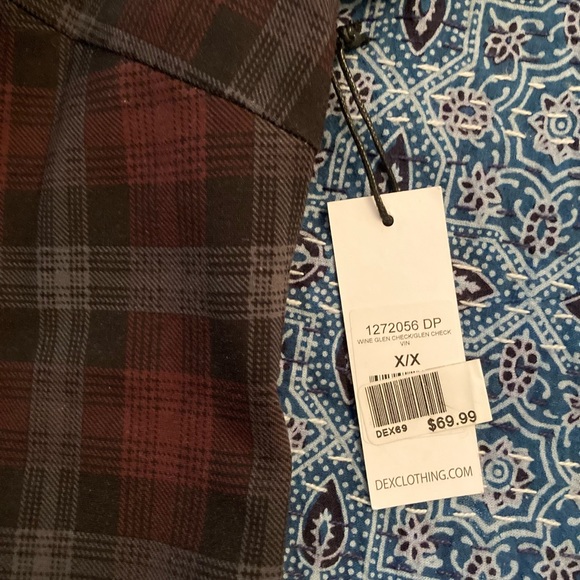 Dex Plaid Side Lace Dress - Picture 4 of 6